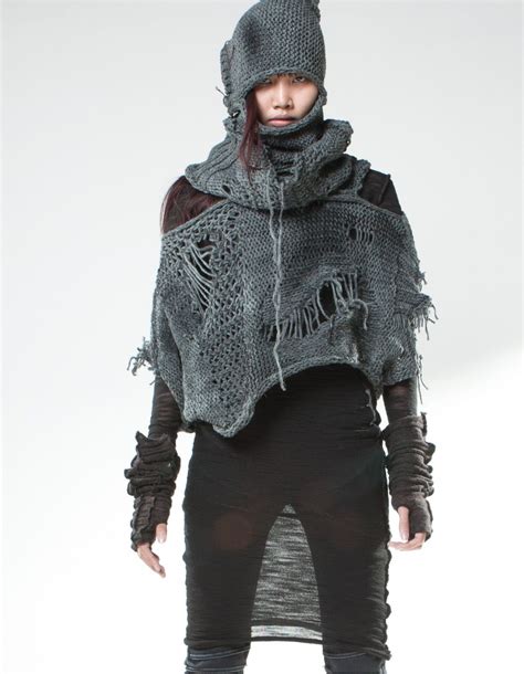 MESH COMMANDER HOOD | DEMOBAZA Store | Dystopian fashion, Fashion, Post apocalyptic costume