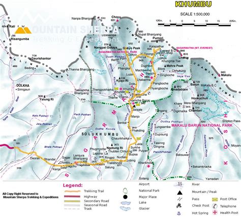 Everest Base Camp Map