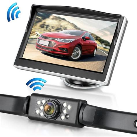 EEEkit HD 1080P Digital Wireless Backup Camera Kit with 5 Inch Monitor for Trucks, Cars, SUVs ...