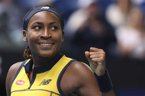 Coco Gauff storms into Australian Open quarterfinals