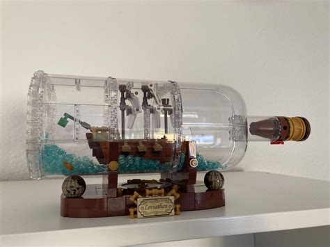 Ship in a bottle : r/lego