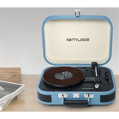 Platine vinyle USB MUSE MT201BTB | U-Techno.fr