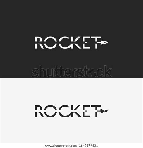 Minimalist Typography Logo Design Creative Unique Stock Vector (Royalty ...