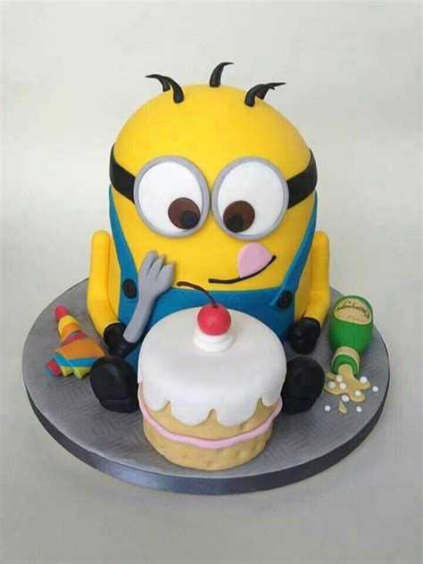 Crazy cakes, Minion cake, Cake