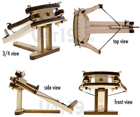 DIY Wooden Ballista Kit: Create your own model of Roman artillery