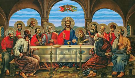 Painting of The Last Supper st Jesus Christ illustration | Etsy in 2020 | Jesus christ ...