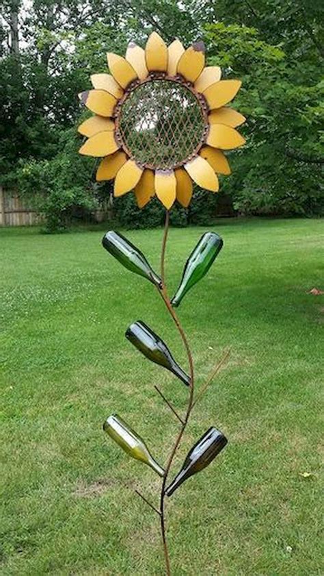 70 Best Metal Garden Art Design Ideas For Summer (11) | Scrap metal art, Metal garden art ...