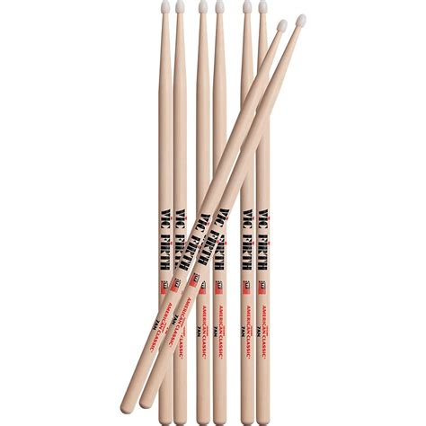 Vic Firth Buy Three Pairs 7AN Drum Sticks, Get One Pair Free 7AN Nylon ...