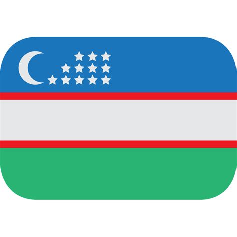 Uzbekistan flag emoji clipart. Free download transparent .PNG | Creazilla