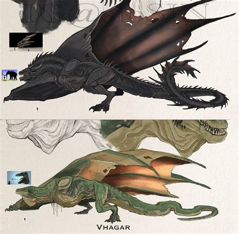 Vhagar vs Balerion vs Smaug Size : r/HouseOfTheDragon