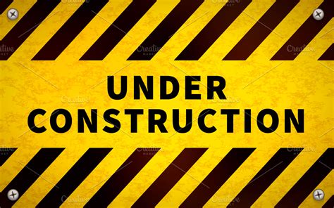 Printable Under Construction Sign