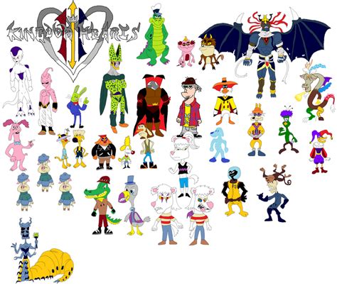 Kingdom Hearts 3 Villains 2 by tomyucho on DeviantArt