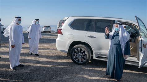 Ruler of Sharjah inspects development projects in Kalba