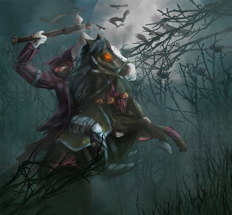 ArtStation - Fan art headless horseman