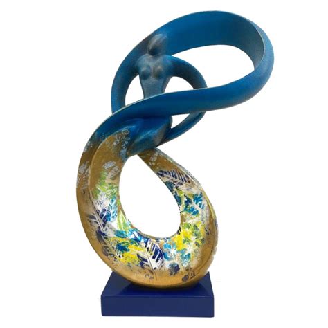 Abstract Sculpture // Blue - Finesse Decor - Touch of Modern