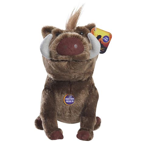 Lion King Live Action Plush Pumba Only $5.19! - Become a Coupon Queen