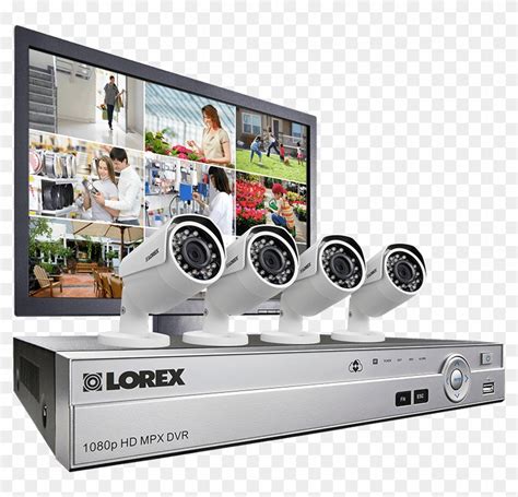 By Means Of Alexa Thru Echo Show - Security Camera Systems For Home Clipart (#2238230) - PikPng