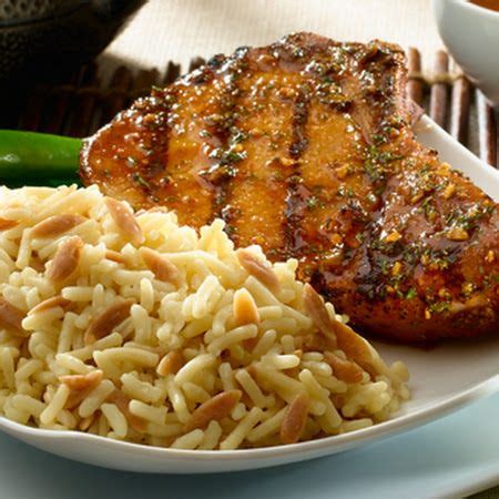 Asian Style Pork Chops With Rice Pilaf Recipe | Recipe | Pork chops and rice, Recipes, Asian recipes