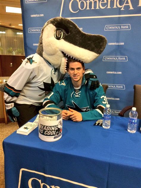 Sharkie and Martin Jones | San Jose Sharks