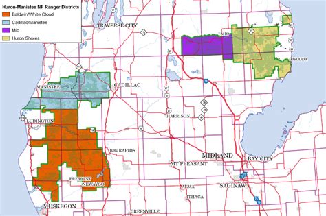 Huron-Manistee National Forests - Forest Products Permits | Manistee national forest, Huron ...