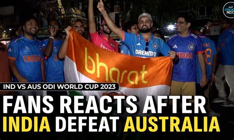 IND vs AUS ODI WC 2023:IND vs AUS ODI WC 2023: Fans reaction after ...