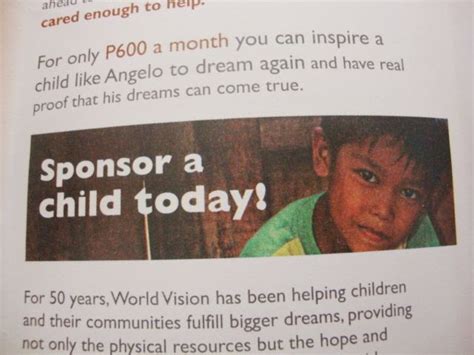 I AM CLARI.: World Vision: Sponsor a child!