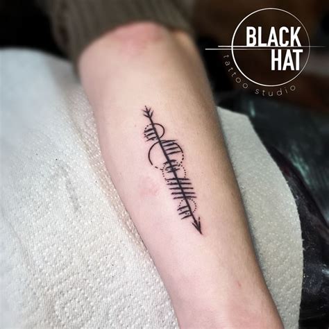 Ogham Tattoo | Ogham tattoo, Tattoos, Irish tattoos