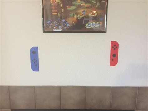 Nintendo Switch Joy Con Wall Art Nintendo Decor Game Room - Etsy