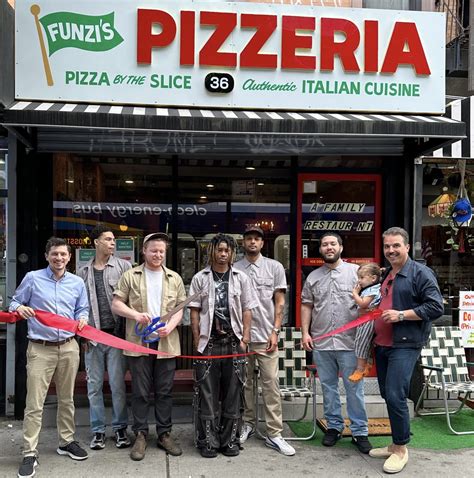 Funzi's Pizza now open on St. Marks - Greenwich Village