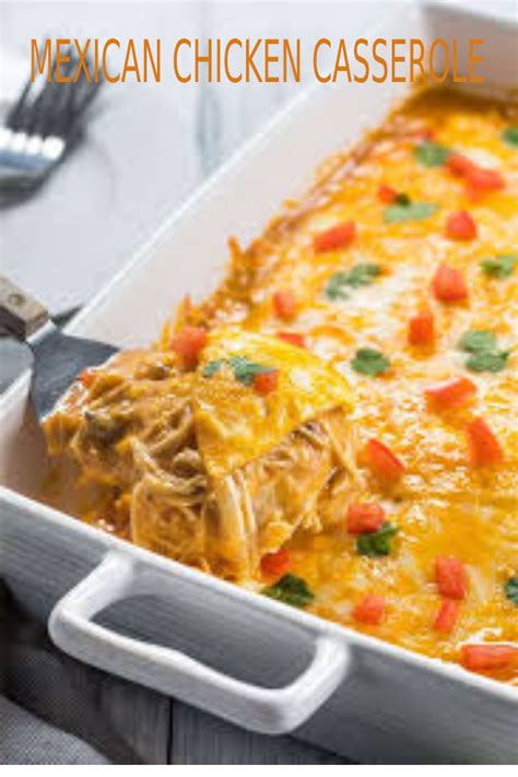 MEXICAN CHICKEN CASSEROLE