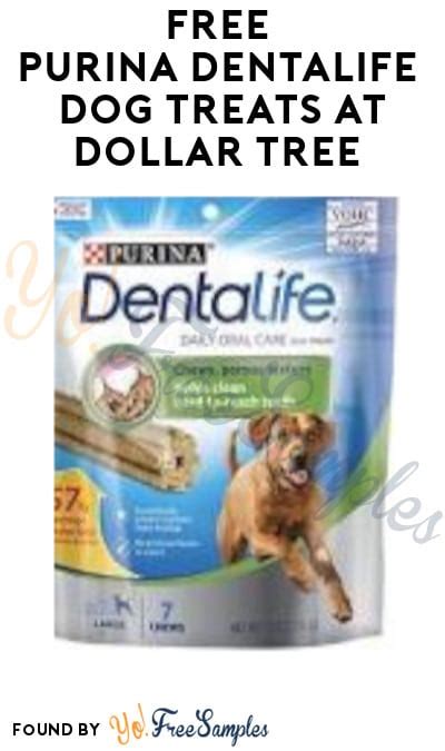 FREE Purina DentaLife Dog Treats at Dollar Tree (Coupon Required) - Yo ...