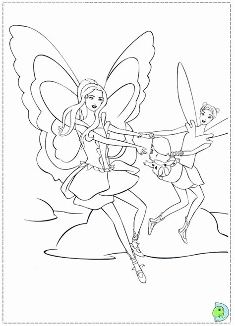 Barbie Fairytopia Coloring Pages - Coloring Home