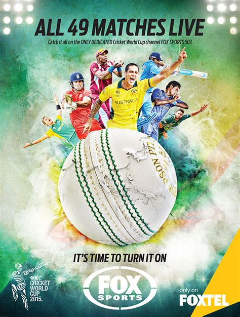 ICC Cricket World Cup 2015 | FOX SPORTS :: Behance