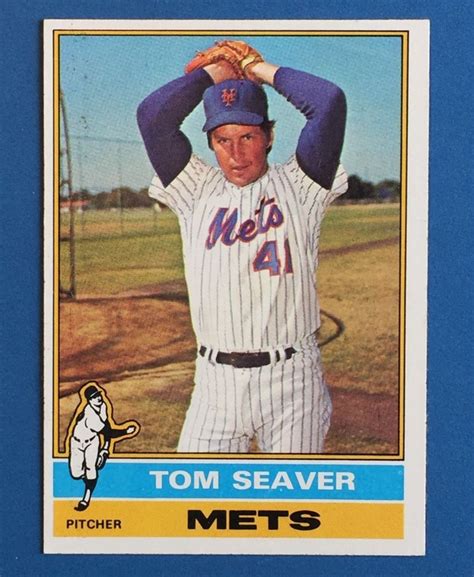 1976 Topps Tom Seaver #600 Baseball Card for sale online | eBay | Rare ...