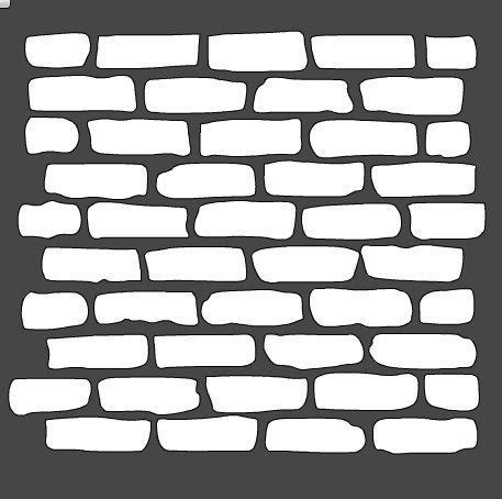 Image result for brick stencil | Stencils, Stencils wall, Stencils printables