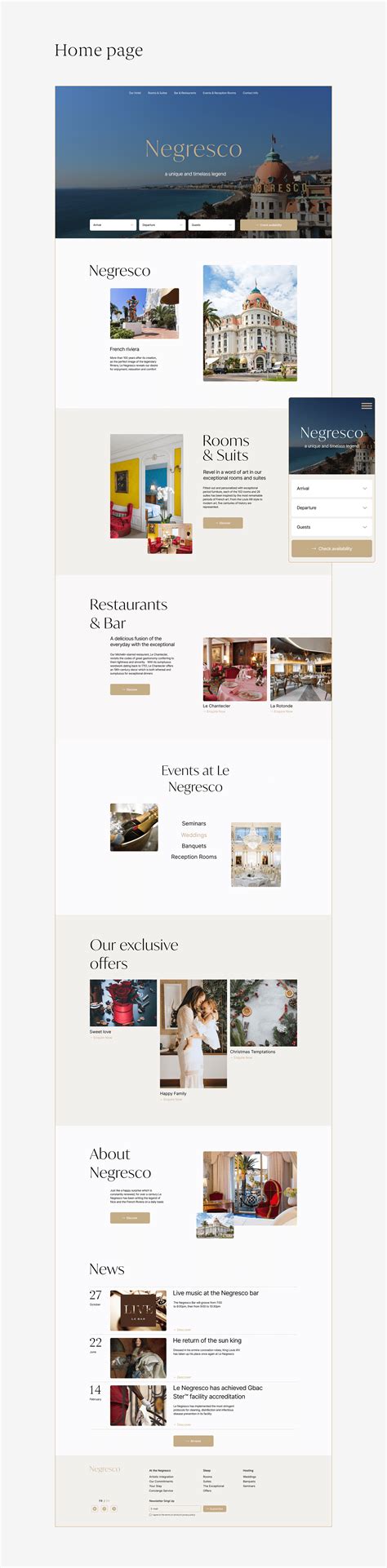 Hotel Negresco concept on Behance