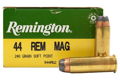 Remington 44 Rem Mag 240 gr Soft Point 25/Box | Sportsman's Outdoor ...