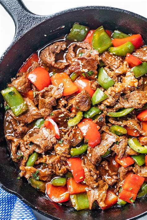 Pepper Steak Stir-Fry Recipe – How to Make Beef Stir Fry — Eatwell101