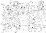 Lolirock Iris Transformation Coloring Page Pages Sketch Coloring sketch template