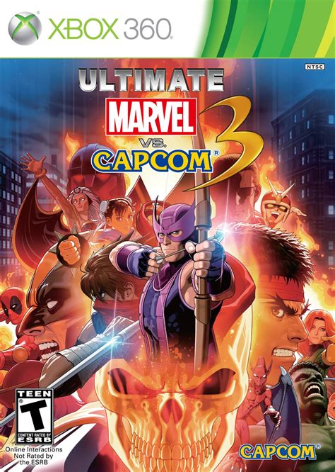 Ultimate Marvel vs. Capcom 3 PS3 and Xbox 360 Box Art Revealed