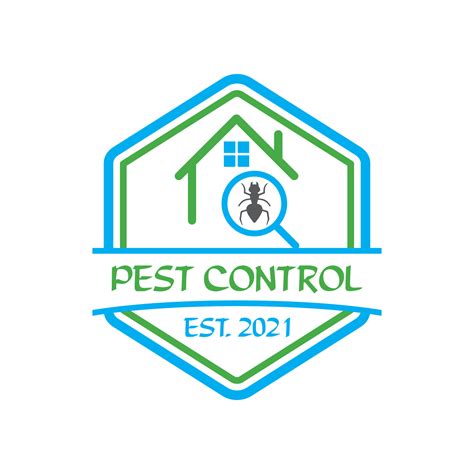 home pest logo , pest control logo 5365805 Vector Art at Vecteezy