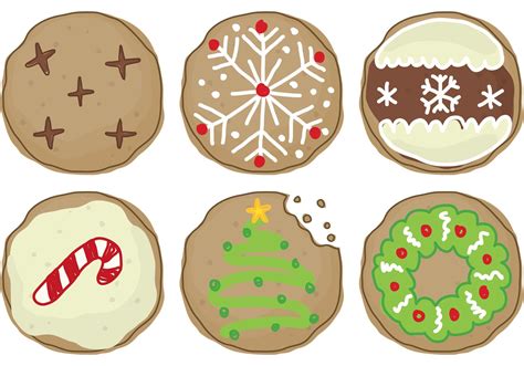 Christmas Cookies Vector Art, Icons, and Graphics for Free Download