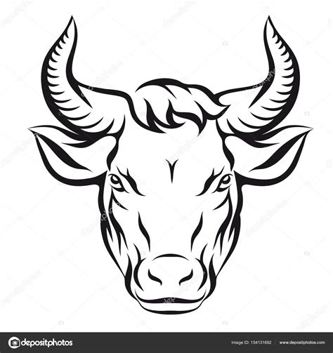 How To Draw A Bull Head at How To Draw