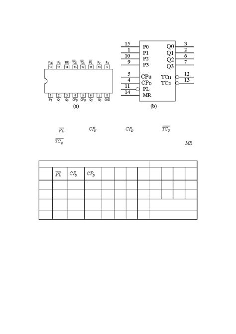 同步十进制可逆计数器74LS192引脚功能图.pdf_74ls160引脚功能图资源-CSDN文库