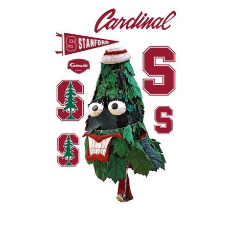 Amazon.com : NCAA Stanford Cardinal Stanford Tree Mascot Wall Graphic ...