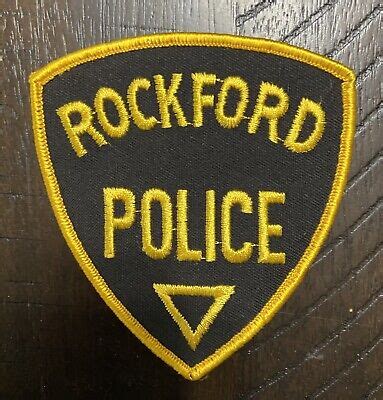 Rockford Illinois Police Patch - 4" | eBay