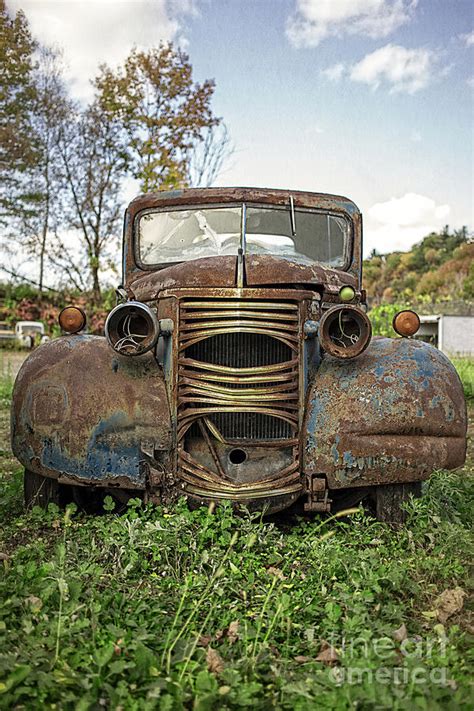 Old Junker Car Photograph by Edward Fielding - Pixels