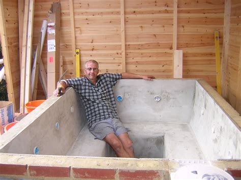 Build Your Own Concrete Hot Tub