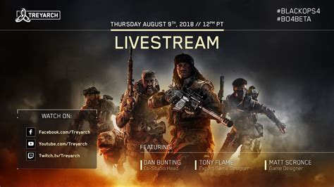 Treyarch to Host Stream Discussing Second Weekend of Call of Duty ...