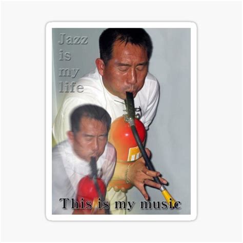 "jazz meme" Sticker for Sale by itskalymydudes | Redbubble